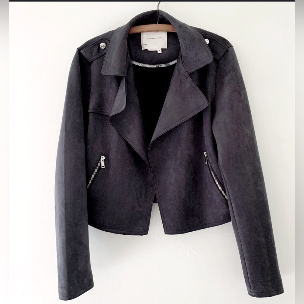 Women's Suede Anthropologie Jacket